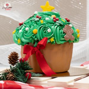 JUMBO CUPCAKE NAVIDEÑO