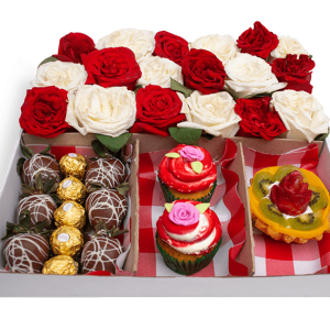 CAJITA DE ROSAS