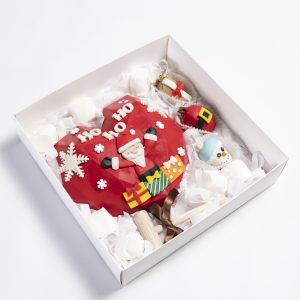 Corazón de Chocolate Navidad