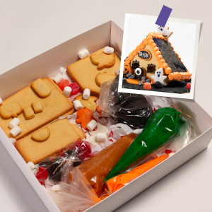 Casita Espeluznante de Galletas para armar