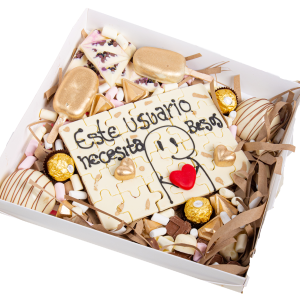 ROMPECABEZAS DE CHOCOLATE Y BROWNIE: